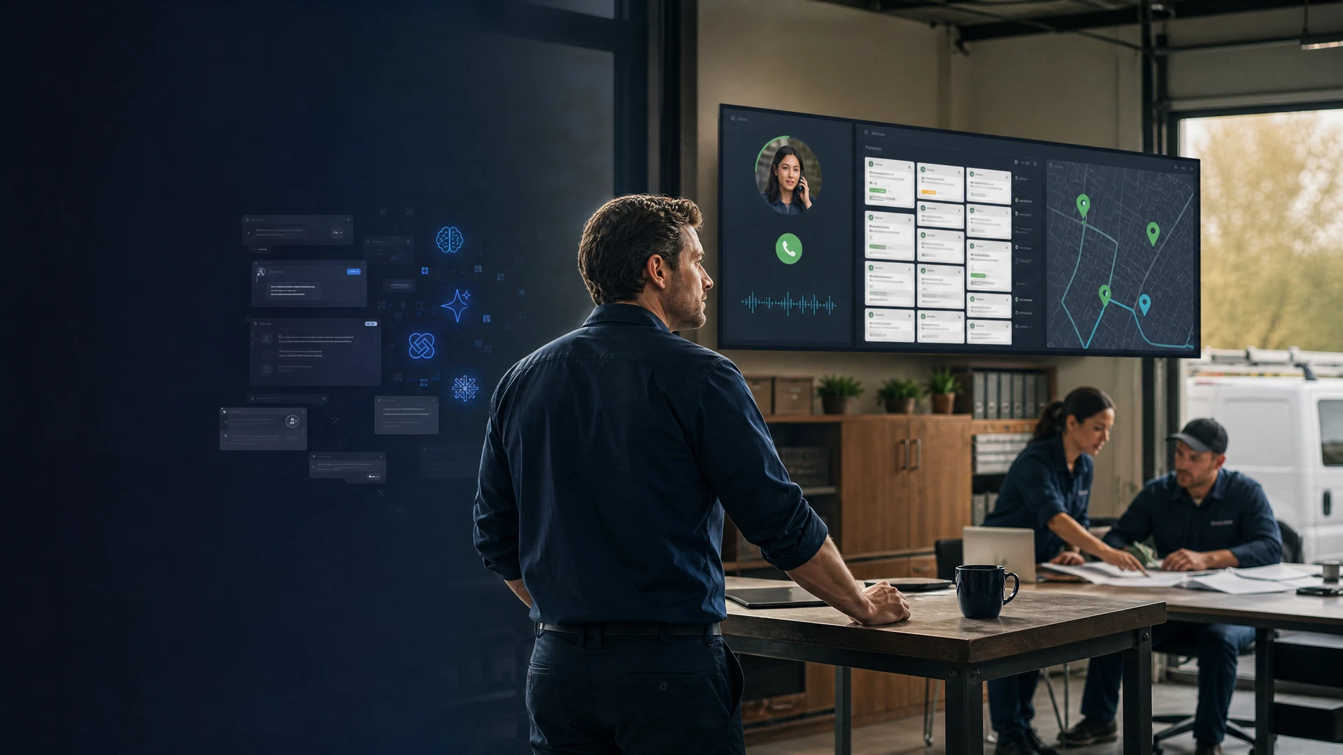 Operational AI implementation creates a competitive advantage for small businesses